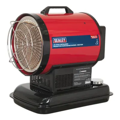 SEALEY - IR20 Infrared Paraffin/Kerosene/Diesel Heater 20.5kW 230V