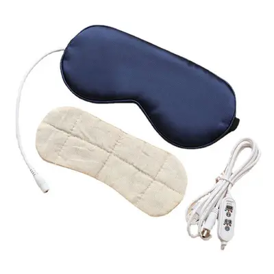 (#8) Electrical USB Sleep Mask Temperature Control Heat Steam Eye Patch Night Sleeping