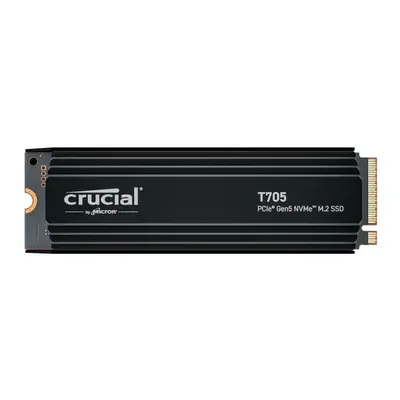 Crucial T705 - SSD - encrypted - TB - internal - M.2 - PCI Express 5.0 (NVMe) - TCG Opal Encrypt