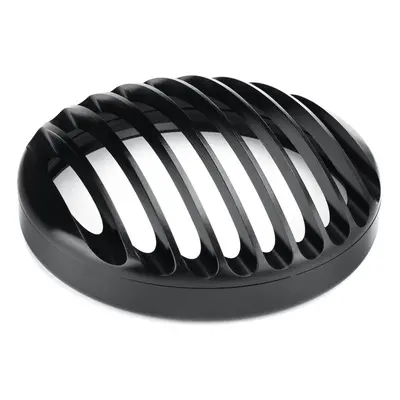 5.75 inch Headlight Cover Light Grill Guard Black Universal For Cafe Racer Chopper