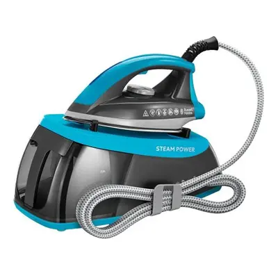 Russell Hobbs Steam Power Aqua - Steam Generator Iron with Stainless Steel Non-Stick Soleplate a