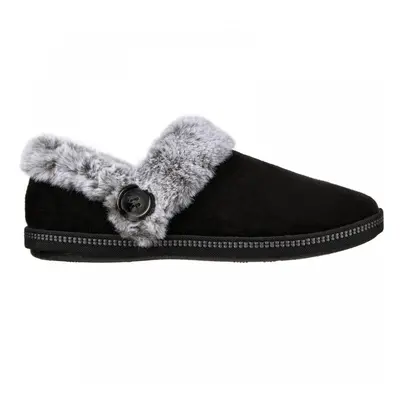 (5 (Adults')) Cozy Campfire - Fresh Toast | Black | Women's Cozy Warm Lined Slippers