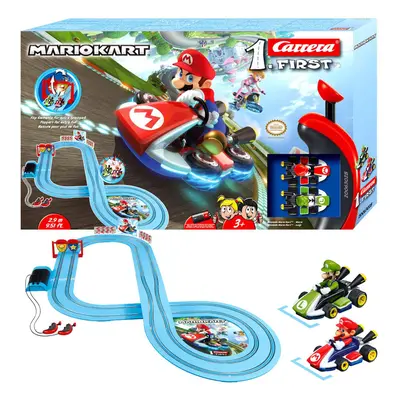 Carrera FIRST Mario Kart - FIRST Slot Racing Track, For Children From Years And Adults, 2.9 Metr