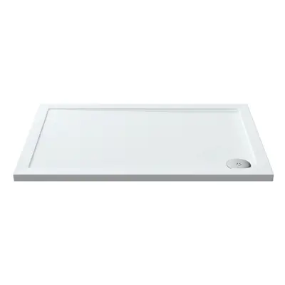 1200mm x 800mm Premium Rectangular Shower Tray - White