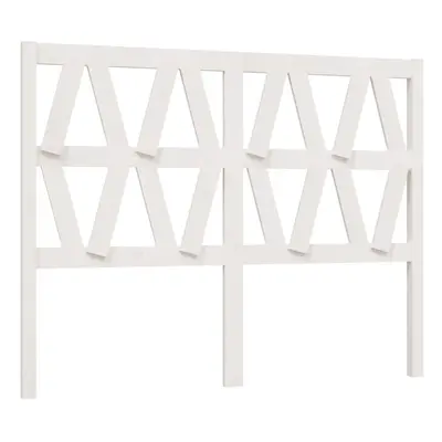 (white, x x cm) vidaXL Bed Headboard Home Bedroom Decorative Bed Header Panel Solid Wood Pine