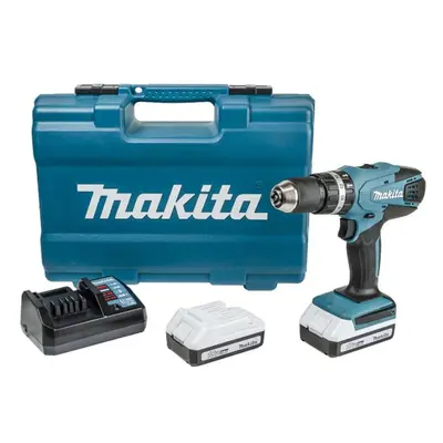 Makita HP457DWE10 18v Combi Drill Li-ion with Batteries