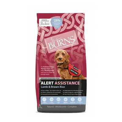 Burns Alert - Lamb & Brown Rice Dog Food Dry Mix 12kg