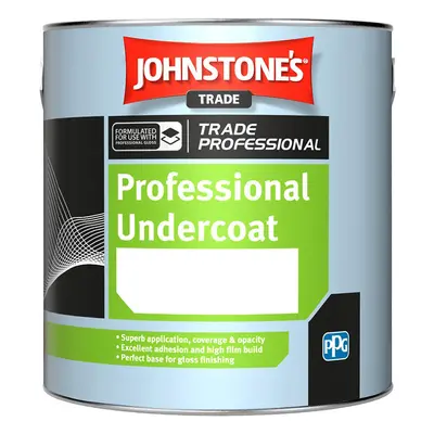 Johnstones Trade Professional Undercoat Paint 2.5l Charcoal