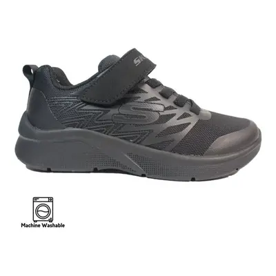 (13 (Children's)) Microspec - Texlor | Black | Childrens School Trainers