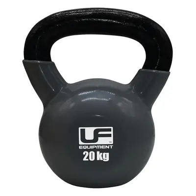 20KG Cast Iron Kettlebell - Podwer Coated & Dipped - Kettle Bell Metal Swing