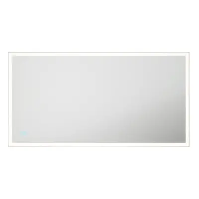 600 x 1150mm IP44 LED Bathroom Mirror & Demister - Tunable White Diffused Border