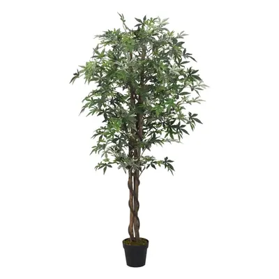 (120 cm) vidaXL Artificial Maple Tree Fake Plant Artificial Plant Leaves Green