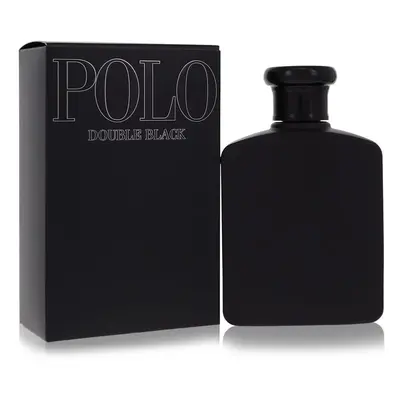 Polo Double Black by Ralph Lauren Eau De Toilette Spray 4.2 oz