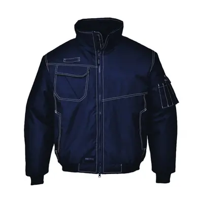 Portwest Steel Jacket Colour: Navy Blue, Size: 3XL