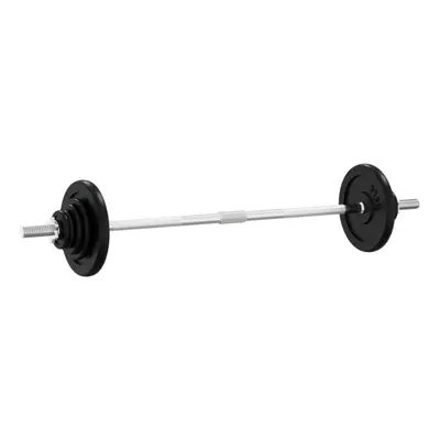 (2x 7.5 kg + 2x kg + 2x kg + 4x 0.5 kg + 2x kg + 2x kg + 2x kg, cm) vidaXL Barbell and Dumbbell 