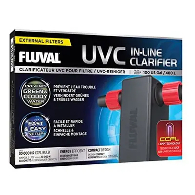 Fluval UVC Clarifier Aquarium UVC Clarifier with CCFL Lamp Technology