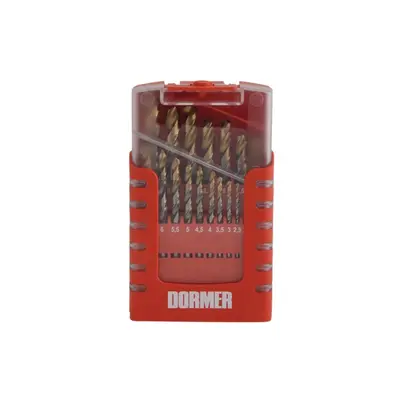 Dormer A095 Comp HSS TiN Drill Set of 1.0-10 x 0.5mm DORA095COMP