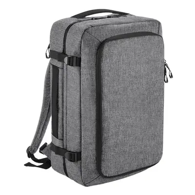 (One Size, Grey Marl) Bagbase Escape Carry-On Backpack