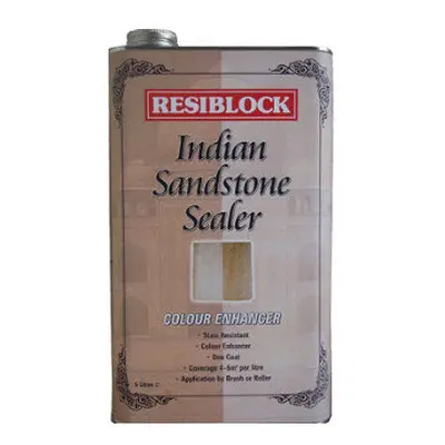 Everbuild RBINDENH5 Resiblock Indian Sandstone Sealer Colour Enhancer Litre