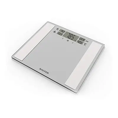 Salter Dashboard Analyser Digital Bathroom Scale - Scales Measure Weight, BMI, BMR, Body Fat Per