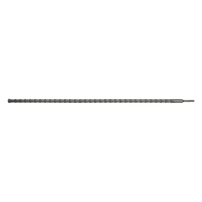 25 x 1000mm SDS Plus Drill Bit - Fully Hardened & Ground - Smooth Drilling