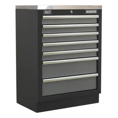 680mm Modular Drawer Floor Cabinet - Ball Bearing Slides - Locking - Keys