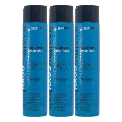 Sexy Hair Healthy Sexy Hair Moisturizing Conditioner 10.1 Oz (Pack of 3)