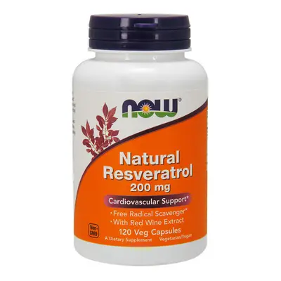 Now Foods Resveratrol mg Vegetarian Capsules