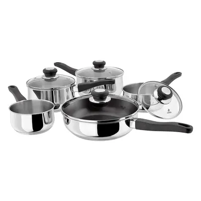 Judge JJC2NSA Vista Piece Saucepan Set, Stainless Steel