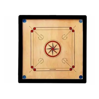 Tournament Size Carrom Board Game 36X36, Wooden Coins ,Sticker