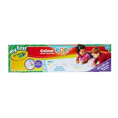 CRAYOLA 81-2013-U-000 My First Colour Pop, Portable and Reusable Less Mess Drawing mat, Blue