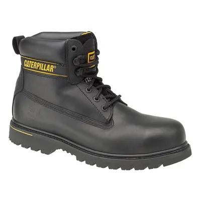 (7 UK, Black) Caterpillar Holton S3 Safety Boot / Mens Boots / Boots Safety