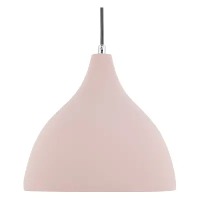 Concrete Pendant Lamp Pink LAMBRO