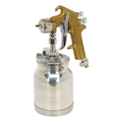 Adjustable Suction Fed Paint Spray Gun / Airbrush - 1.7mm General Purpose Nozzle