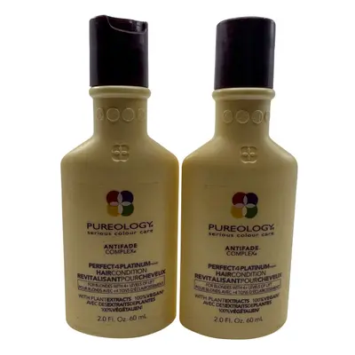 Pureology Perfect Platinum Conditioner Color Treated Hair OZ Set of