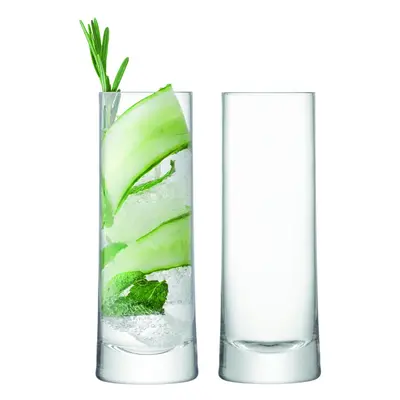 LSA International Gin Highball 380ml Clear x 2, Set of