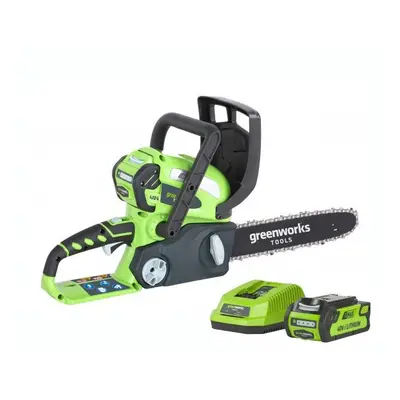 Garden Equipment - Greenworks G40CS30K2 40v 30cm (12") Chainsaw