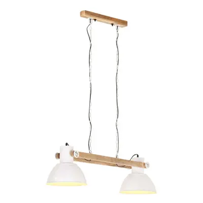 vidaXL Industrial Hanging Lamp W White cm E27 Hanging Light Living Room