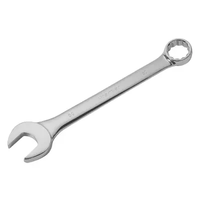 50mm EXTRA LARGE Combination Spanner - Open Ended & Point Metric Ring Wrench