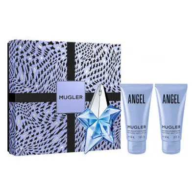 THIERRY MUGLER ANGEL 25ML EDP SPRAY + 2x 50ML BODY LOTION