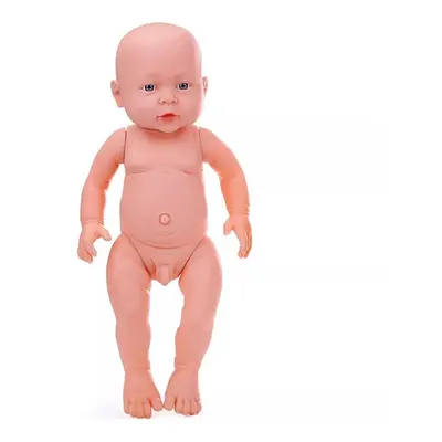 () Unpainted Blank Doll Mold Full Silicone Vinyl Reborn Doll Lifelike Take Care Training Figure 