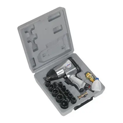 Sealey SA2/TS 1/2"Sq Drive Air Impact Wrench Kit with Sockets