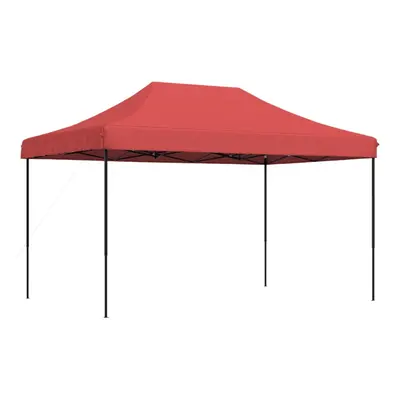 (burgundy, without sidewall) vidaXL Foldable Tent Pop-up Outdoor Party Tent Garden Gazebo Canopy