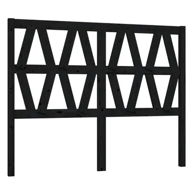 (black, x x cm) vidaXL Bed Headboard Home Bedroom Decorative Bed Header Panel Solid Wood Pine