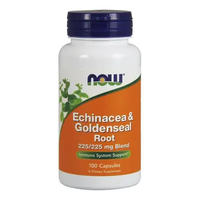 NOW Foods Echinacea & Goldenseal Root - caps