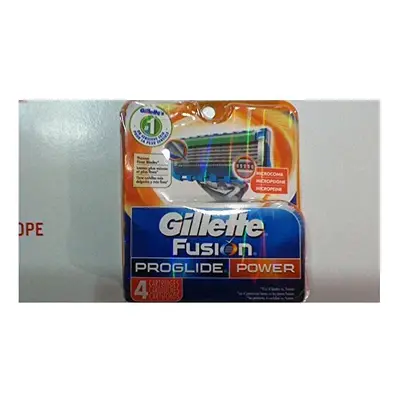 4 Gillette Fusion Proglide Power Razor Blades Refill PACK 100% AUTHENTIC,GENUINE