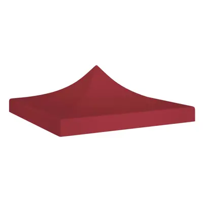 vidaXL Party Tent Roof Burgundy g/mÂ² Replacement Canopy Gazebo Top Cover