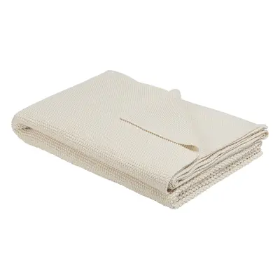 Blanket ASAKA Cotton x cm Beige