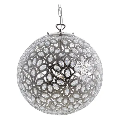 Pendant Lamp VOLTA Metal Silver