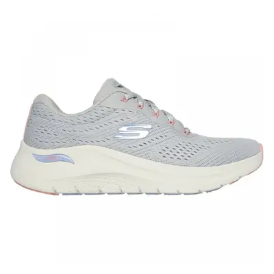 (3 (Adults')) Arch Fit 2.0 - Big League | Light Grey/Multi | Womens Lace Up Trainers